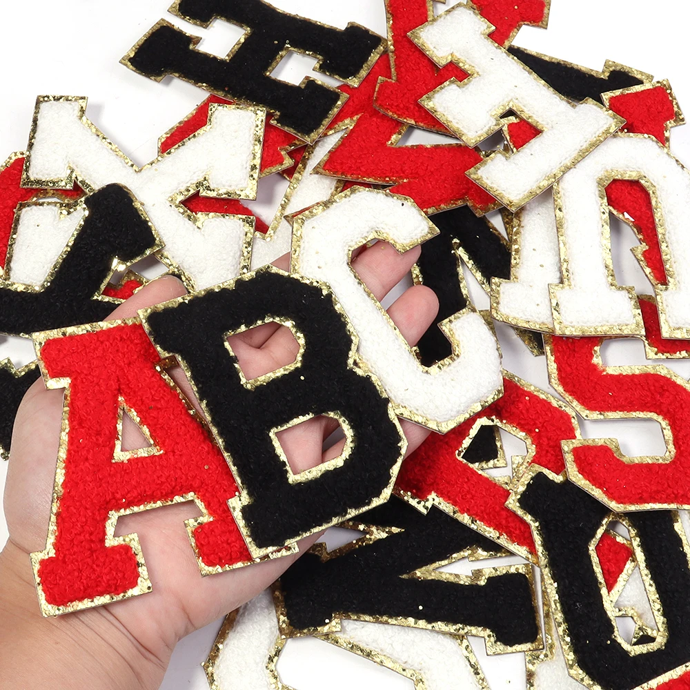 

3 шт./лот, нашивки с 26 английскими буквами, красочные самоклеящиеся наклейки с буквами A-Z для одежды «сделай сам», нашивки, наклейка