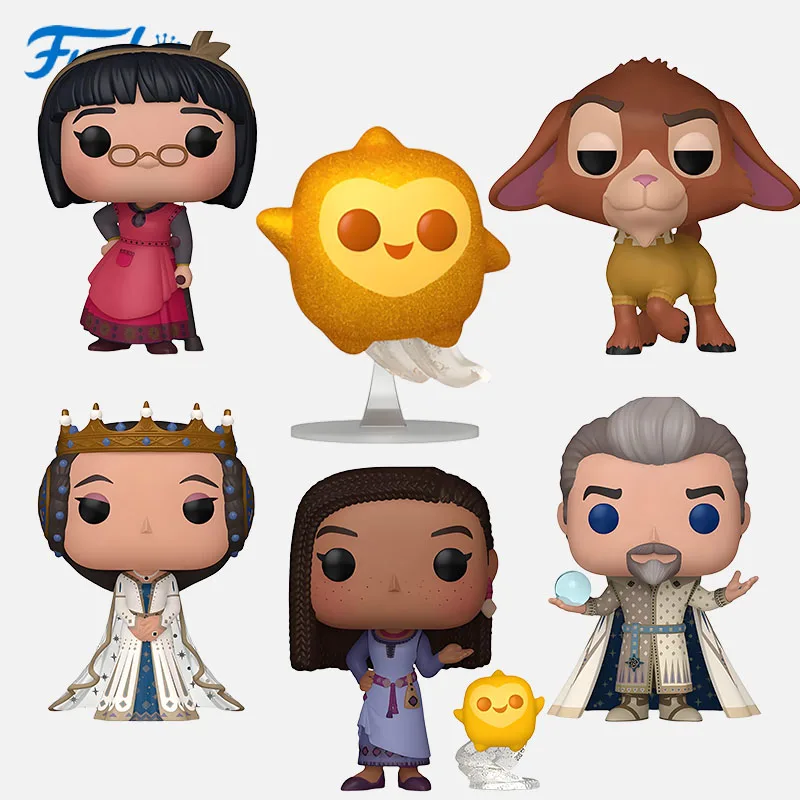

Genuine Edition FUNKO POP Disney Animated Film: Wish Anime Action Desktop Decoration Ornament Model Toys Collectible Model