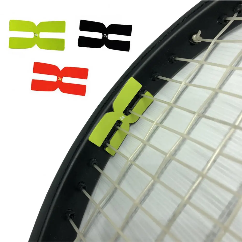 6Pcs Tennis Racket Balancer Silicone Tennis Racket Balance Bar Racquet Balancer Adhesive Tennis Racket Balance Accessories