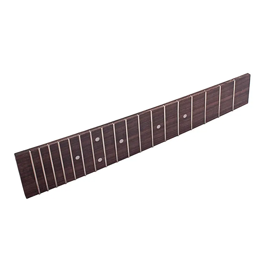 Rosewood Fingerboard Fretboard 18 Fret with Dot Inlay for 23inch Ukulele