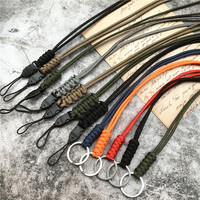Weave Phone Strap Lanyard Neck Rope Lanyard for Keys ID Card Mobile Phone Straps Outdoor Necklace Hand Phone Strap for iPhone