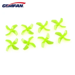 4Pairs(4CW+4CCW) Gemfan D51 2020 51mm 2X2X4 4-Blade PC Propeller 1.5mm for RC FPV Racing Freestyle Tinywhoop BETA85X 2inch Drone