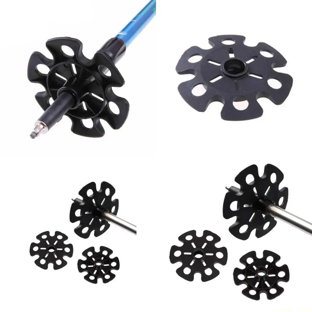 

U2JB Trekking Pole Tips Walking Basket Cap Guard Replacement Hiking Accessory