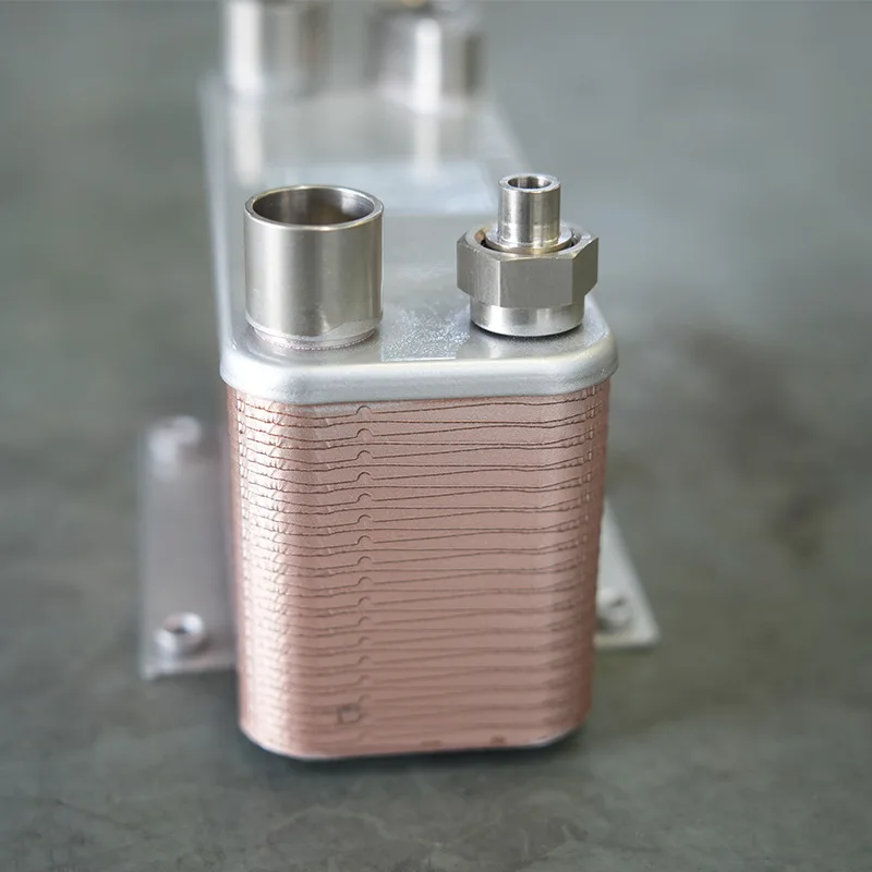 Brazed Heat Exchanger B3-013 Industrial Vertical Stainless Steel Oil Cooling Radiator Removable  Heat