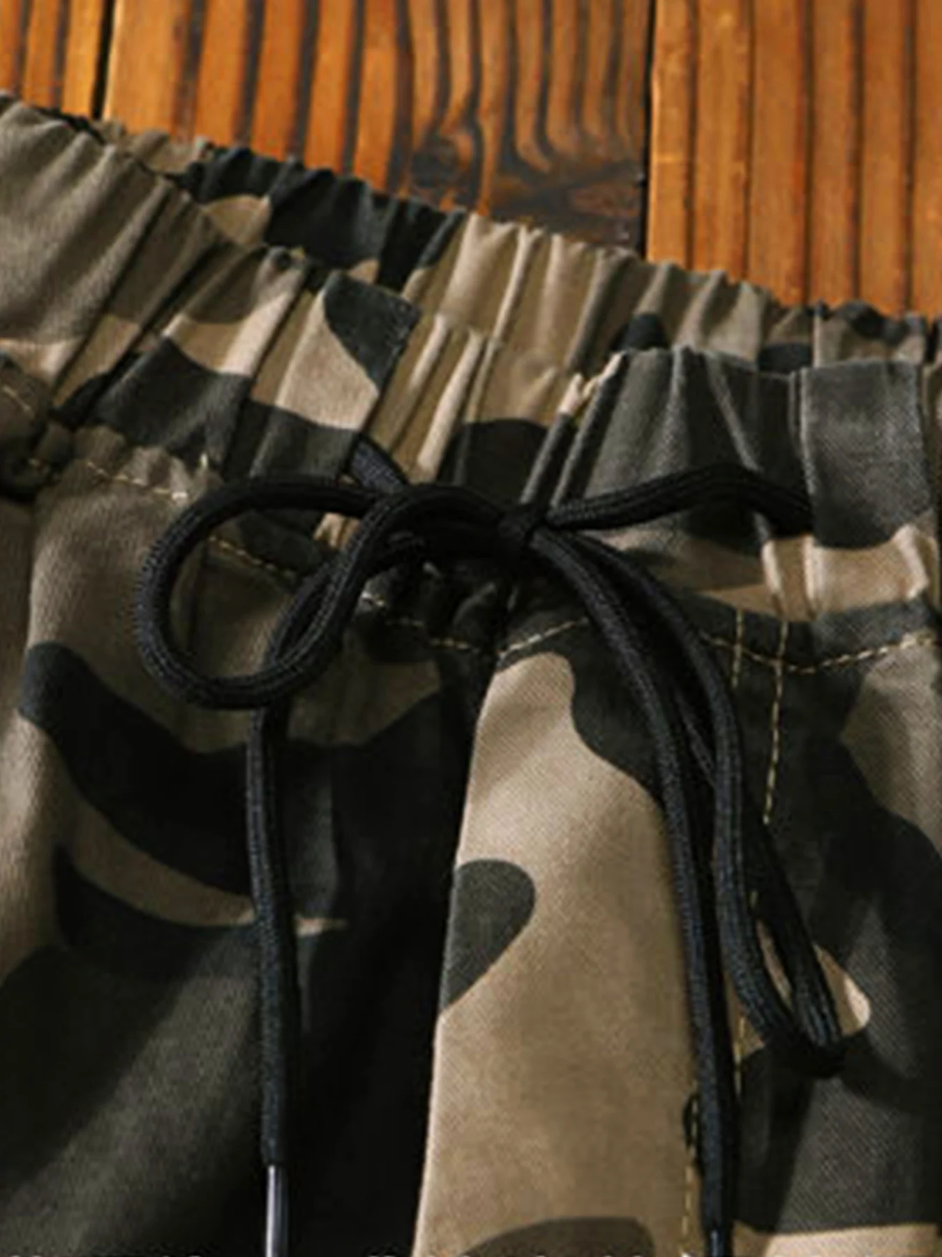 ChimCamSolomon-Pantalon cargo en coton, pantalon camouflage pour hommes avec poches à rabat multiples, pantalon d'extérieur décontracté, pantalon de travail pour hommes