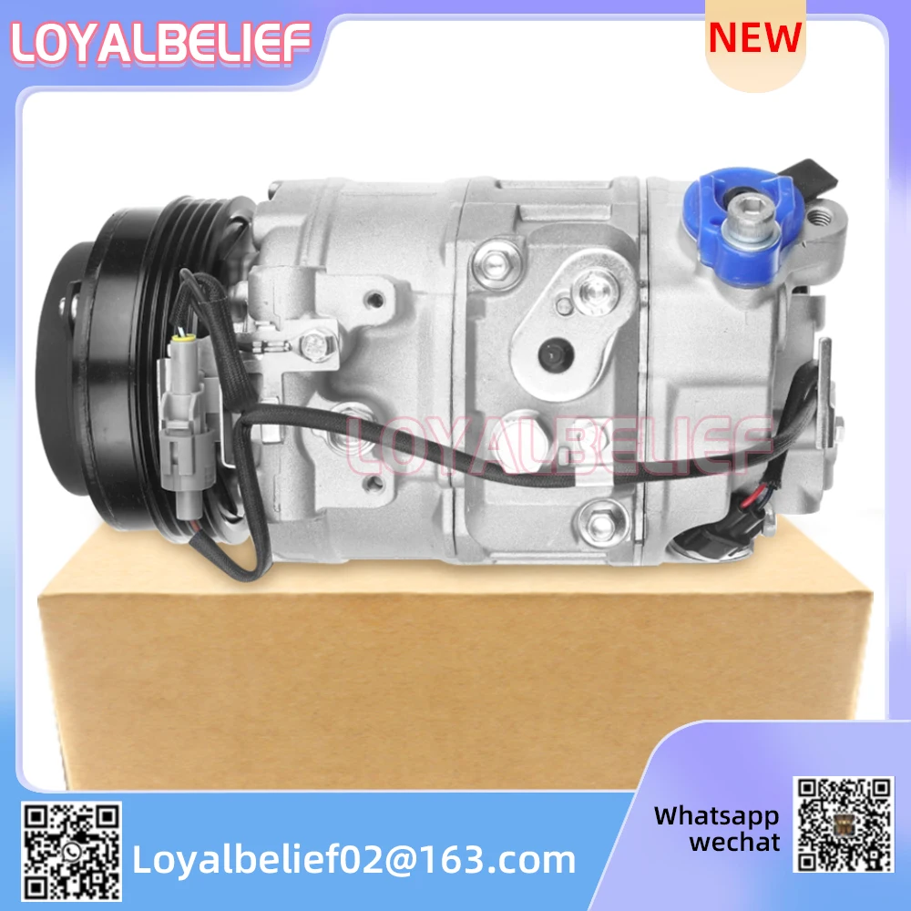 

A/C Compressor for BMW F07 550i GT F12 F13 650i F01 F02 X3 X4 X5 X6 2010-2015 CO 29118C 197367 198367 64509154072 64529195978