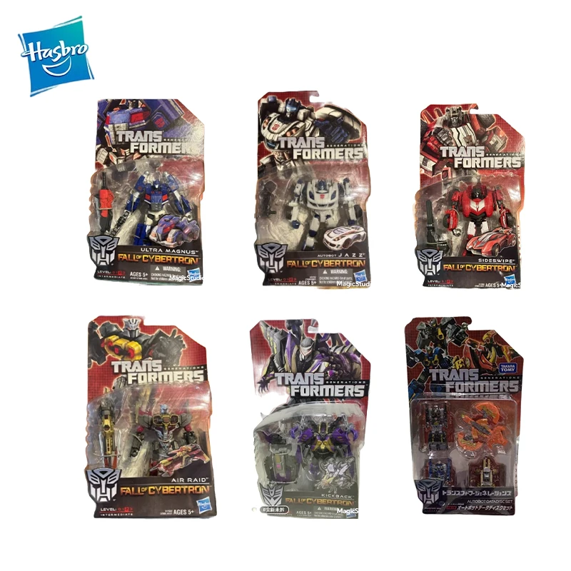 

In Stock Original Hasbro Transformers: Fall of Cybertron FOC Sideswipe Ultra Magnus Jizz Anime Figure Action Figures Model Toys