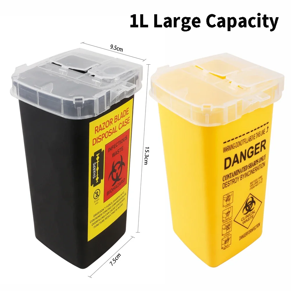 Salon Blade Recycling Box for Barber Accessories