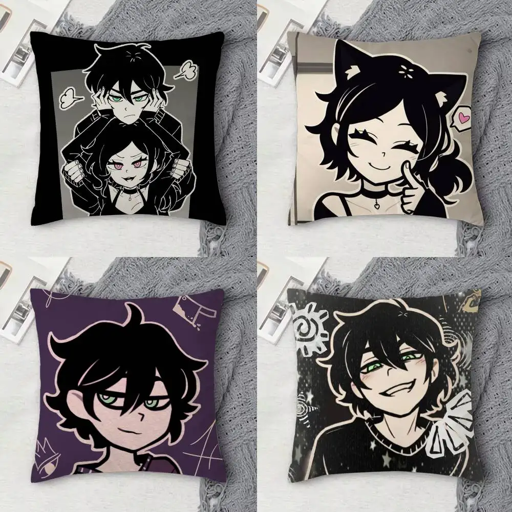 

The Coffin of Andy and Leyley Double-sided Printed Square Decorative Cushion Cover for Sofa Living Room Home Decor