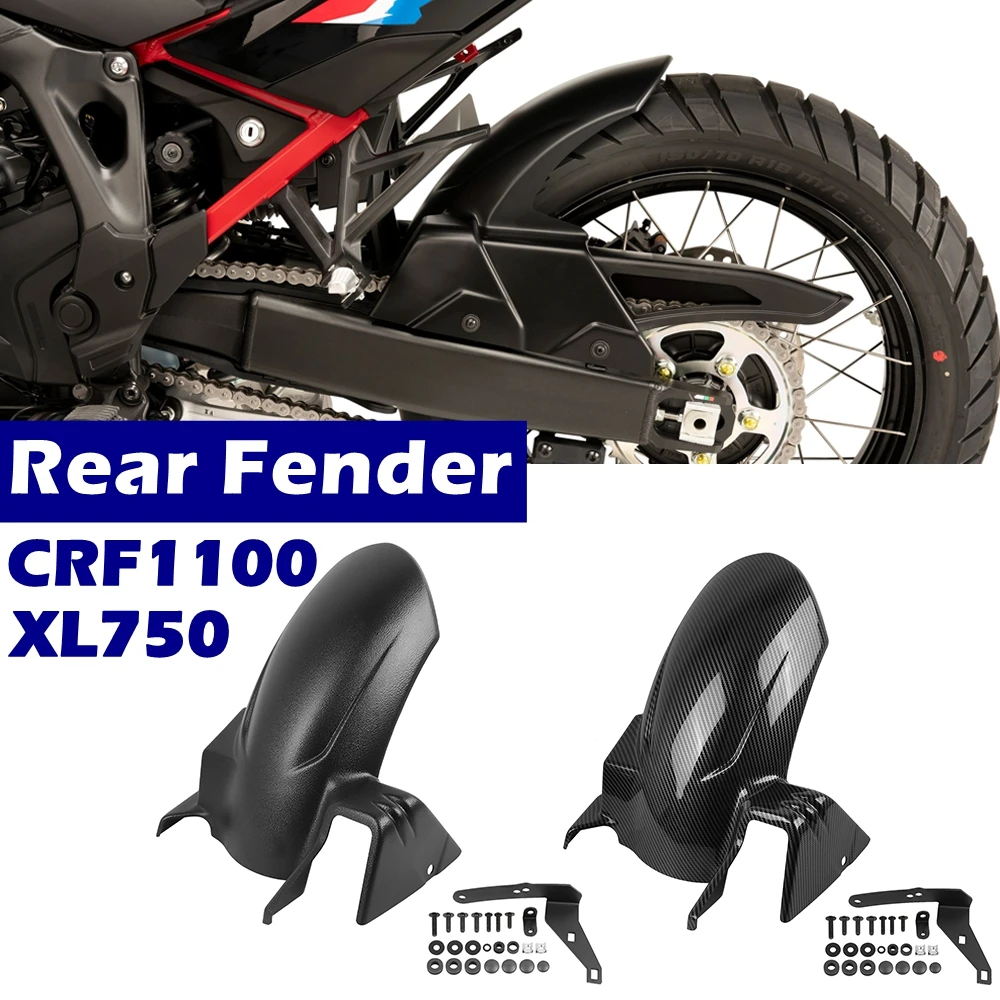 

For Honda CRF1100 CRF 1100 Africa Twin ADV Sports 2020-2025 XL750 XL 750 TRANSALP 23-25 Hugger Rear Fender Wheel Splash Guard
