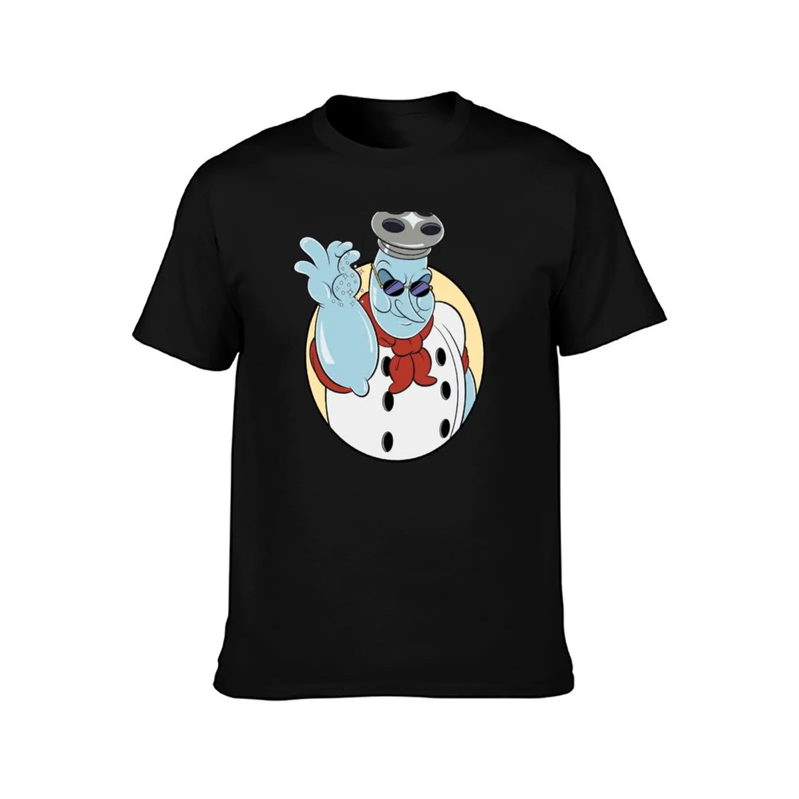Chef Saltbaker aka The Salt Bae- The Cuphead Show T-Shirt Moisture Control Sports Tee T-Shirt