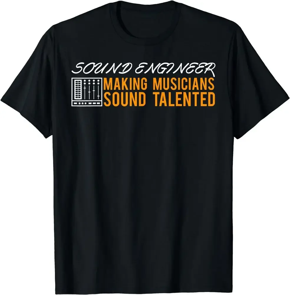 Funny Audio Engineer Sound Technian Guy Gift T-Shirt Anime Graph T-shirts Y2K Tops New Arrival Unisex Summer