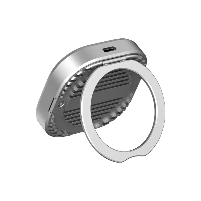 

Hard Disk Drive Case Magnetic Solid State Mobile Phone Tablet Portable Hard Disk with Ring Stand