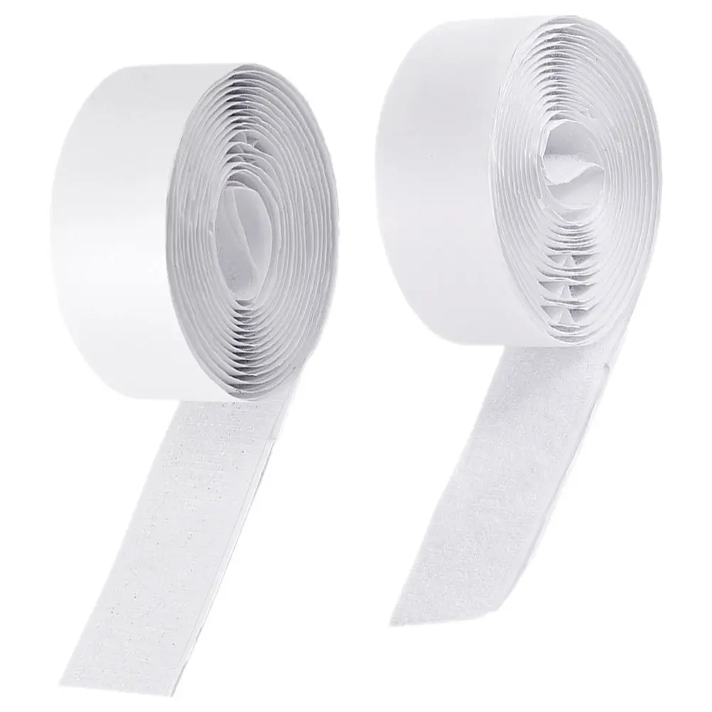 2 Rolls Industrial Strength Hook and Loop Tape for Electric Guitar Effect Pedals Easy Cut Secure Fit Pedal Board Hook and Loop