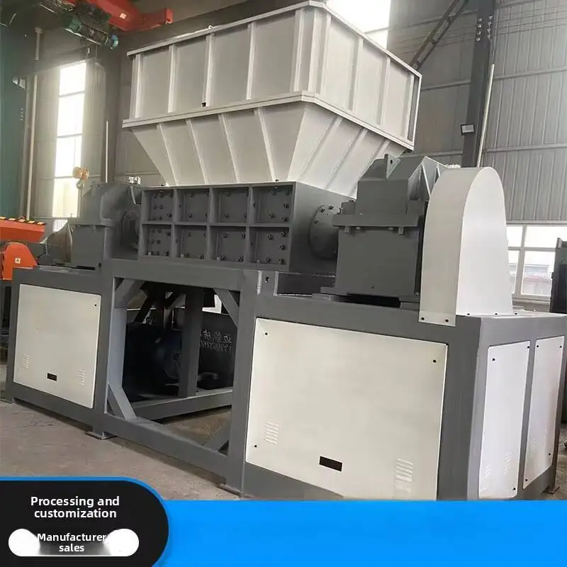 Industrial Metal Plastic edder Single Shaft Bl Crusher Large Small Double Domestic Waste