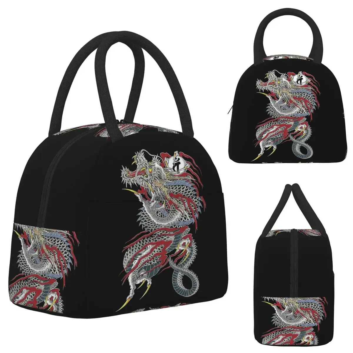 Kiryu Kazuma - Dragon Of Dojima (Yakuza) Insulated Lunch Bag for Women Office Cooler Thermal  Lunch Boxes Container