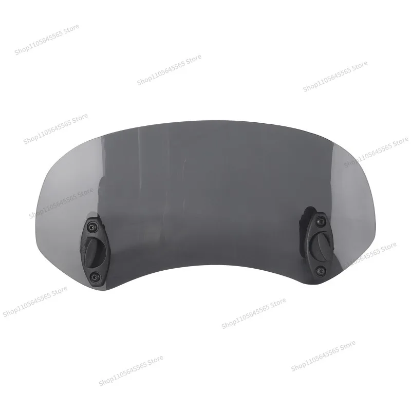 Suitable for motorcycle modifications with raised small windshields, adjustable windshields