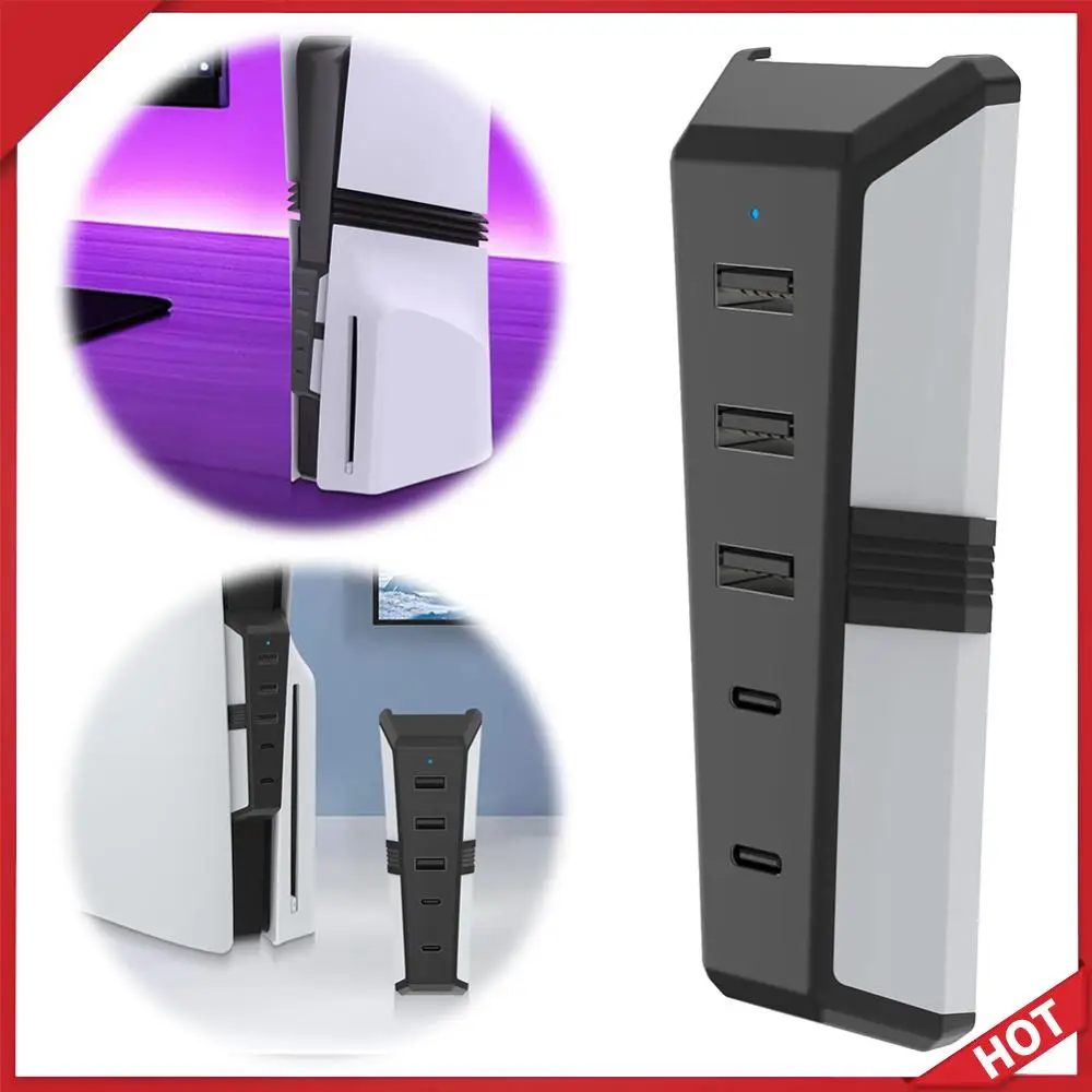 5 Ports Usb Hub Wit… - image