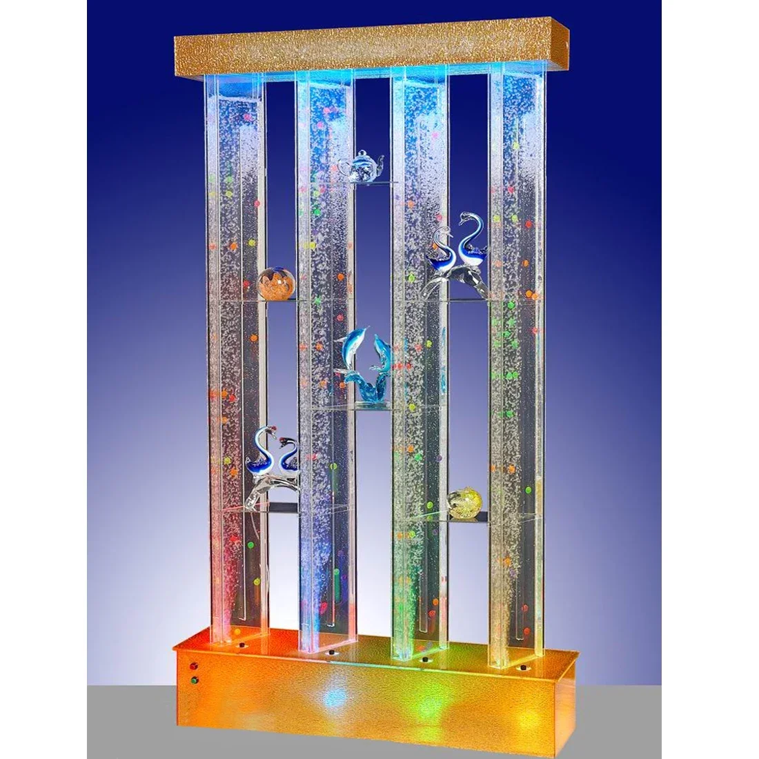 

Aquarium screen water curtain bubble wall, water dance lamp bubble water column lamp, floor lamp