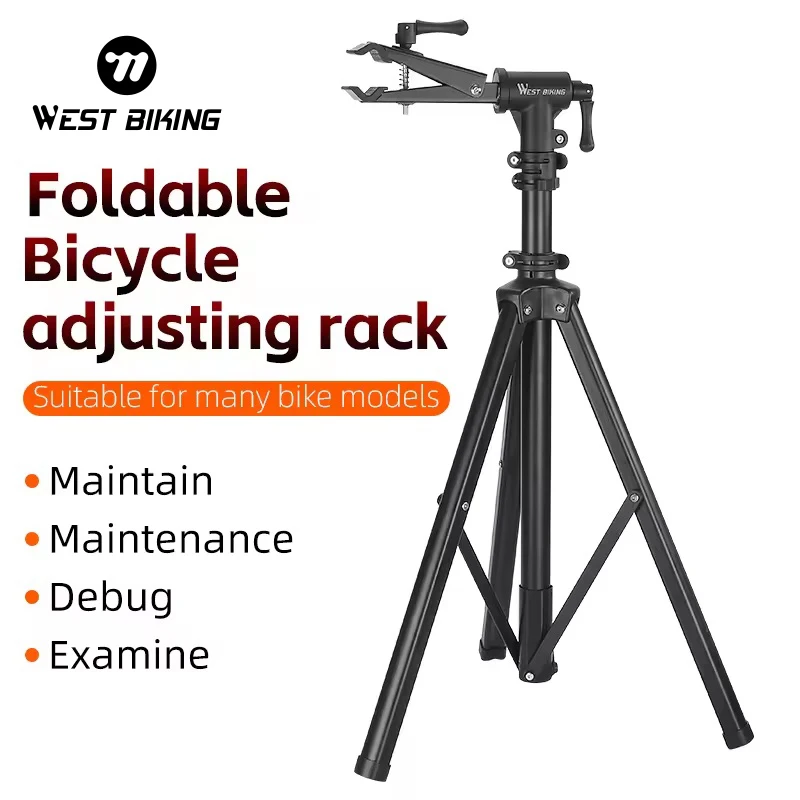 

Folding Adjustable Mountain Bike Rack Bicycle Aluminum Alloy Rotation Rack Folding Bicycle Durable Rack