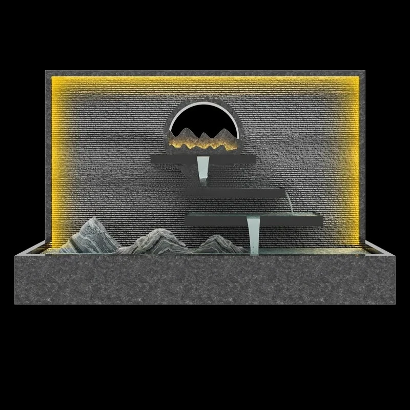 

Гранитный камень, водная занавеска, стена, двор, функция воды, рыбий пруд, фон, вход, проточная вода, экран