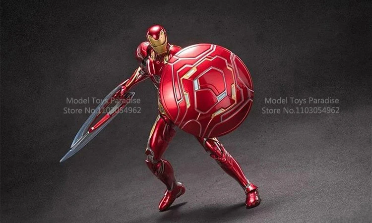 ZD jouet 1/10 jouets à collectionner Iron Man Tony Super héros hommes soldat 18CM figurine modèle Fans cadeaux