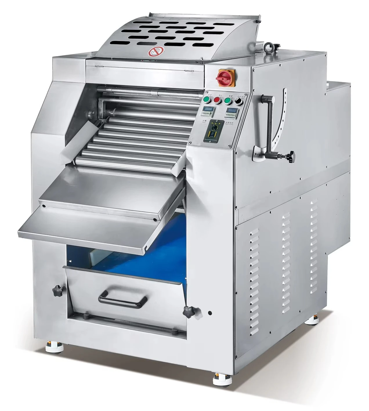 Fully Automatic Knead Pressure Machine Noodle Press Eco-Friendly 3.29kW 1-Year Warranty 600kg 1570x1090x1500MM Room