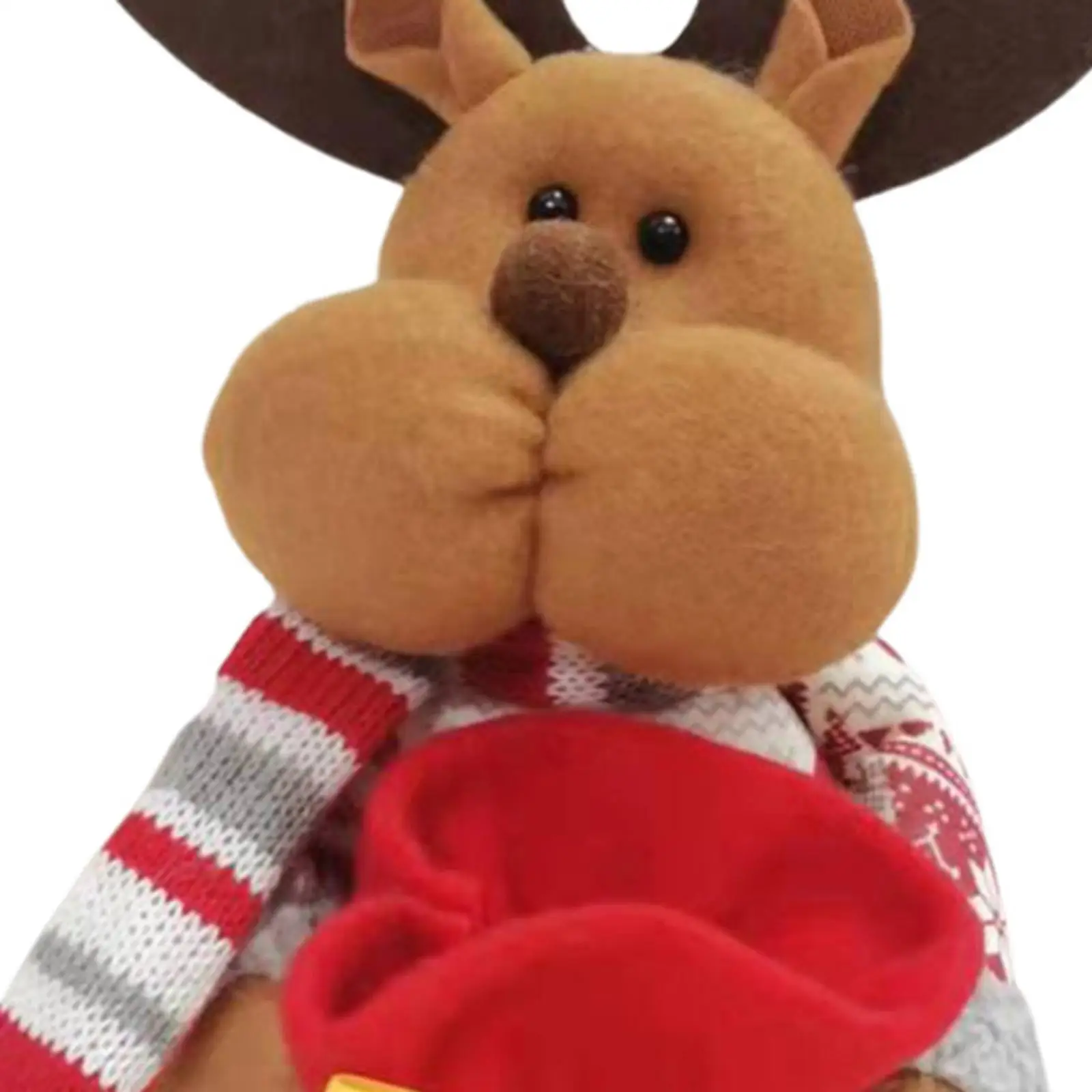 Christmas Figurine Comfortable Home Decoration for Dorm Tabletop Cupboard