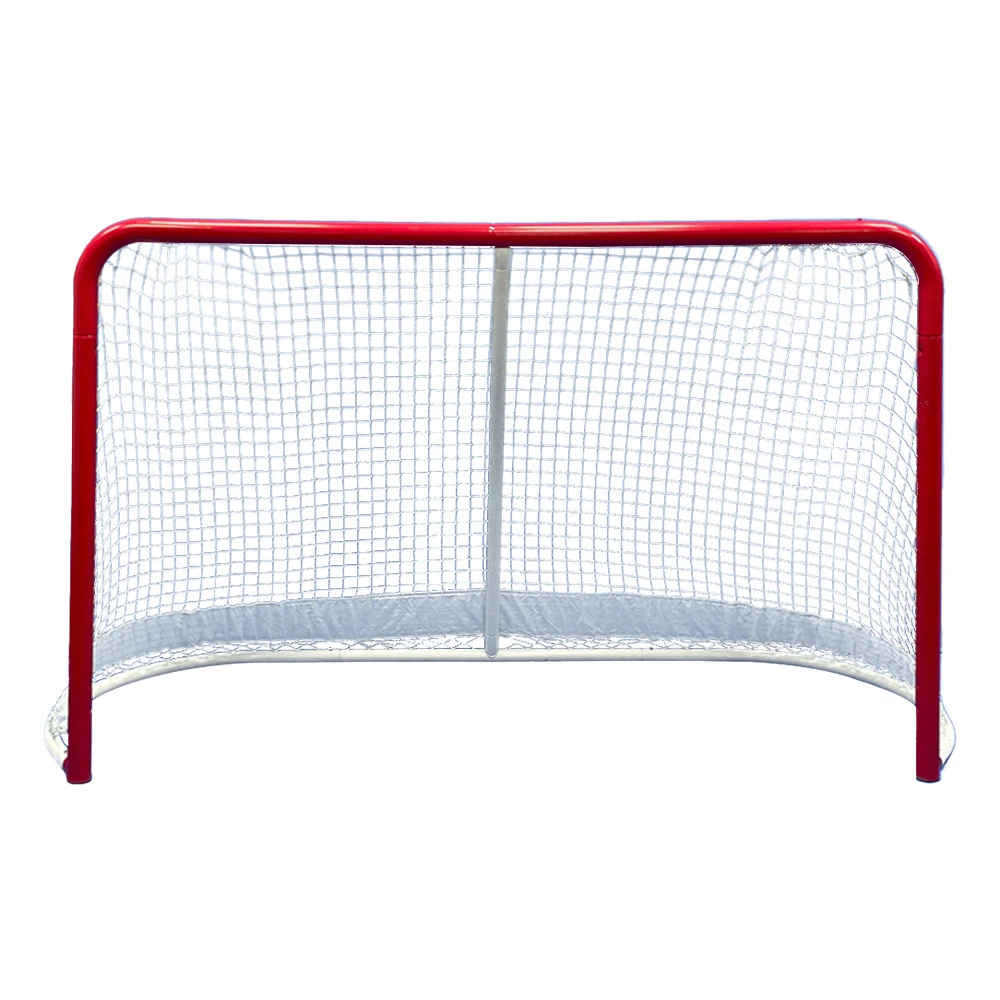 High Quality Portable Goal Metal Polyester Hockey Goal Ice Hockey Steel Goal Set for Kidspromote sales