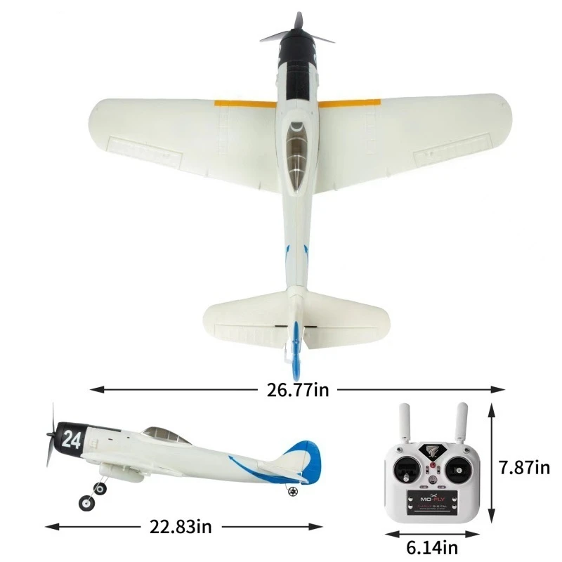 Full Scale Four Channel Large Combat Electric Remote-Controlled Aircraft Fixed Wing Stunt Glider Military Model Toy Gift