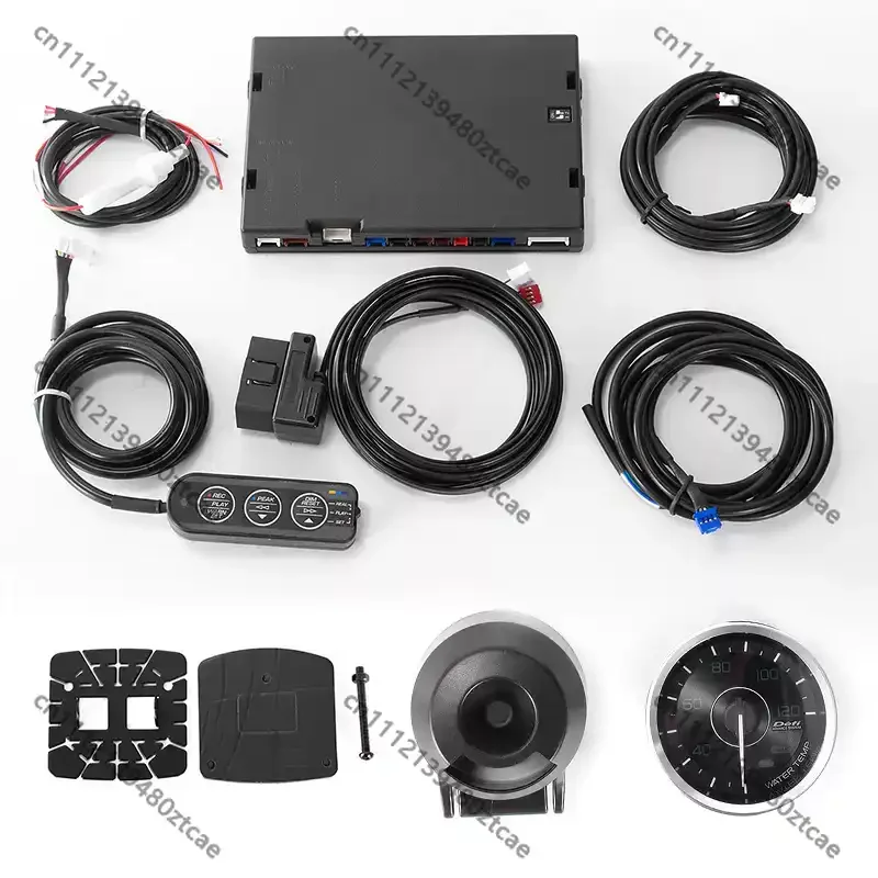 OBD Multi Function Modified Racing Gauge Water Temp RPM Boost Oil Temp Turbo Plug and Play Car Triple Meter