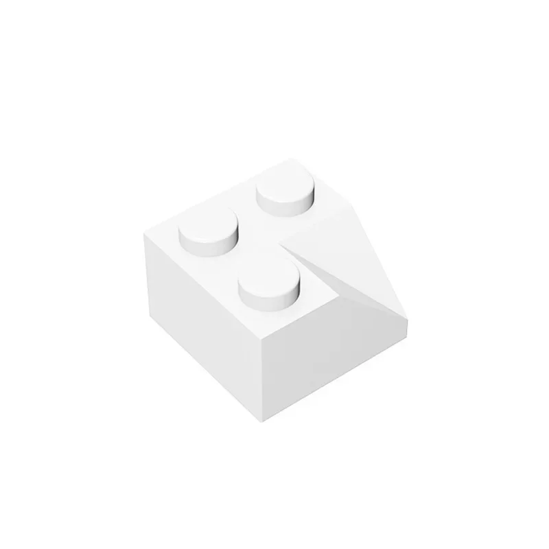 MOC 10PCS 3046 Slope 45 2x2 Building Blocks Kit Concave Angle Brick Educational Toys Birthday Boys Kids Especial Holiday Gifts
