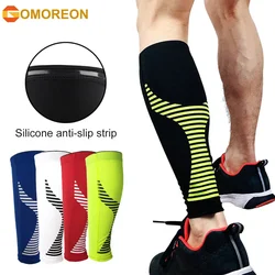 Manchon de Compression des jambes, manchons de soutien des mollets, soulagement de la douleur des jambes pour hommes et femmes, chaussettes sans pieds confortables pour Fitness, course à pied