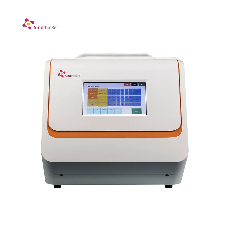 Easy operate chemistry analyzer biochemistry Analyzer price best price automatic chemistry analyzer clinic lab instrument