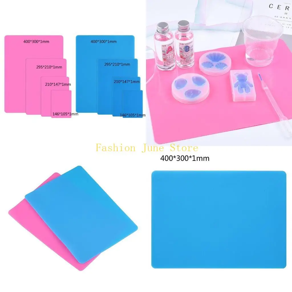 

N5KA Силиконовые коврики для ремесел Силиконовые листы для украшений для украшений с смолой.