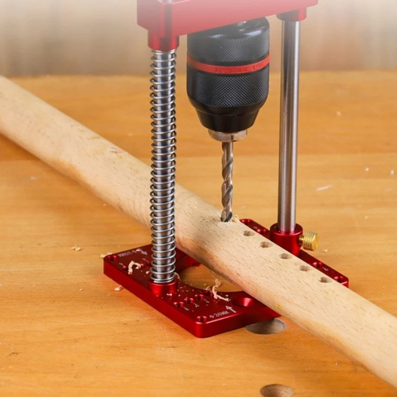 Máy khoan gỗ chuyên nghiệp Máy khoan lỗ định vị Hướng dẫn khoan chính xác Thả tàu