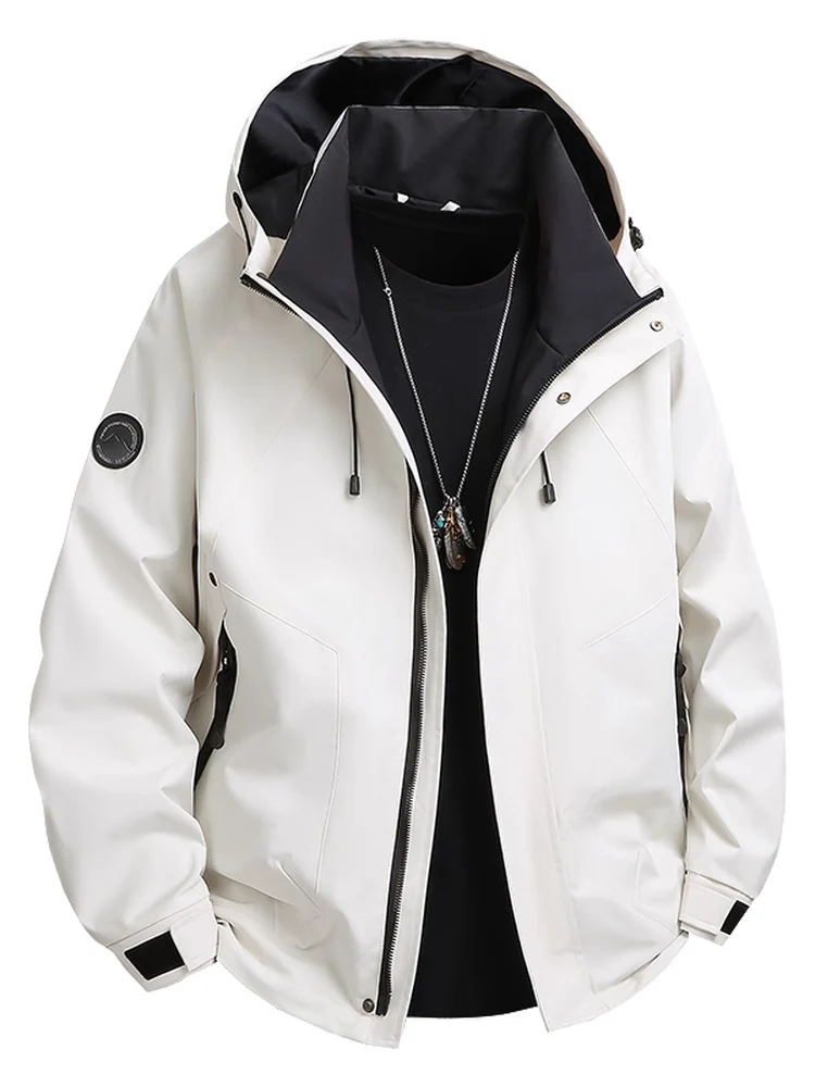 

Outdoor Men's Casual Windproof Waterproof Jaet Spring Autumn New Sle TUCANO Woodpeer Climbing Clothes Stand Fit