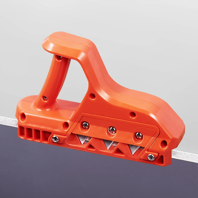 45/60 องศา Plasterboard Quick เครื่องตัด Chamfering Planer Hand Plane Cork Board Drywall Edge Chamfer ช่างไม้ Trimmer เครื่องมือ