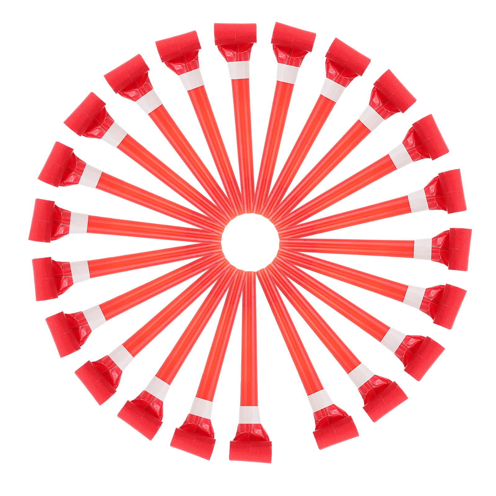 

50pcs Blow Dragon Whistle Creative Kids Toy Multifunctional Balloon Blower Card Sucker Lightweight Party Blowouts for Children