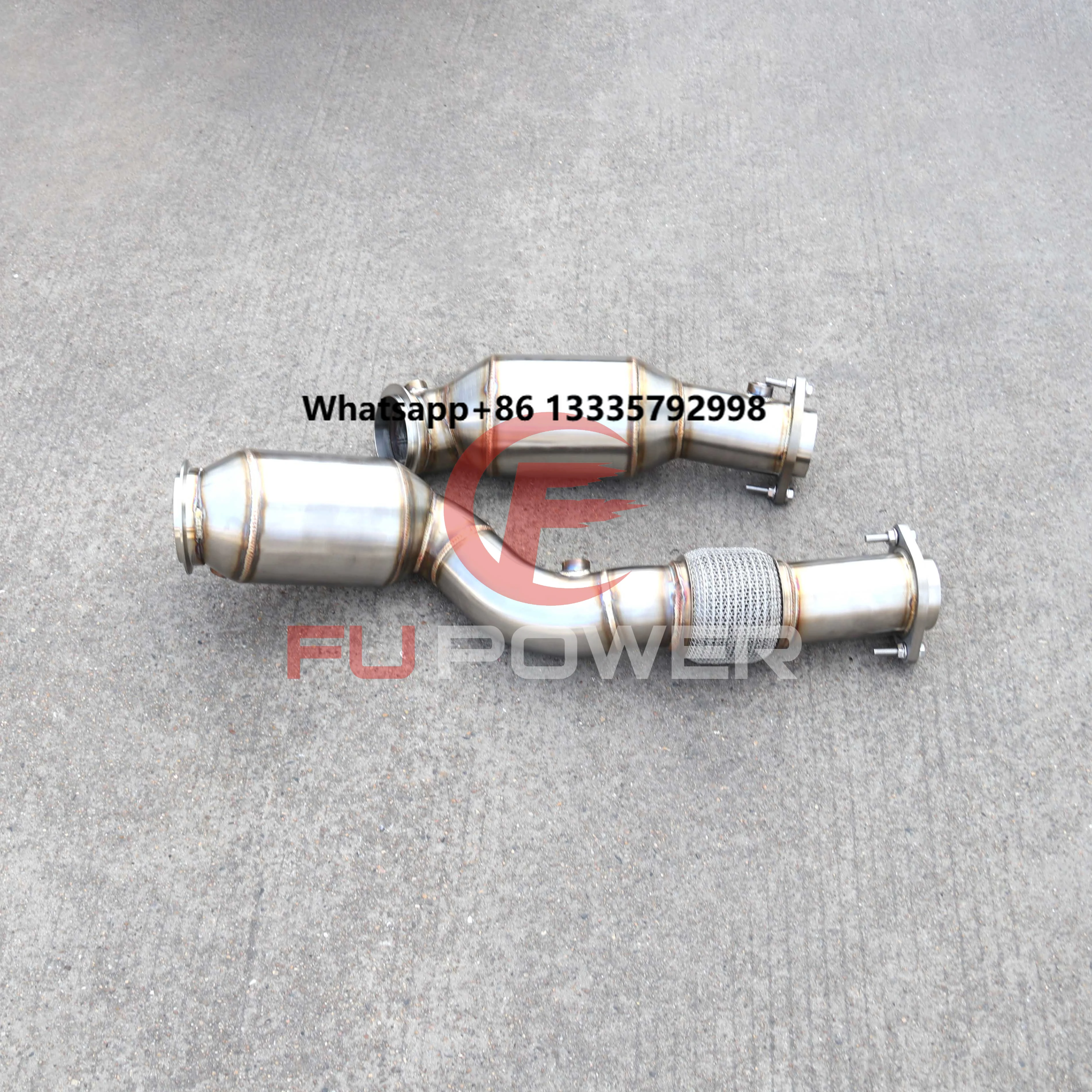 

For BMW S58 G80 M3 G82 M4 G87 M2 Downpipes w GESI CAT