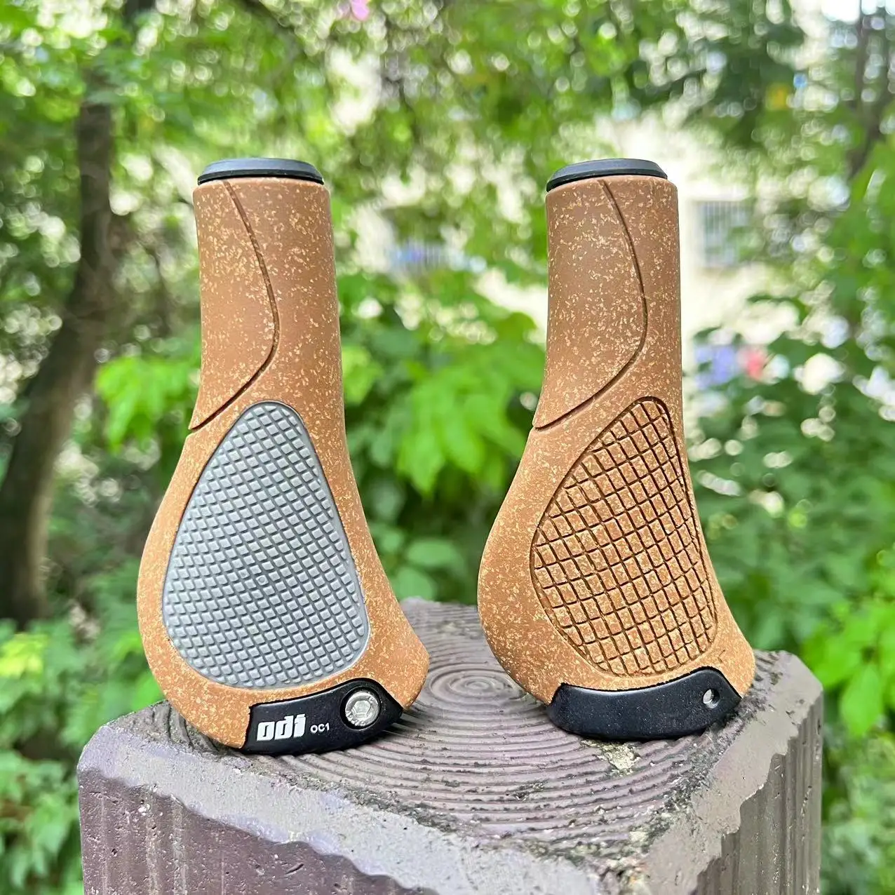 ODI OC1 Fahrrad Ergonomische Eichengriffe MTB Große Pad Fahrradlenkerabdeckung Anti-Rutsch-Griffe Radfahren Gummiballgriff Zubehör – Detail 16