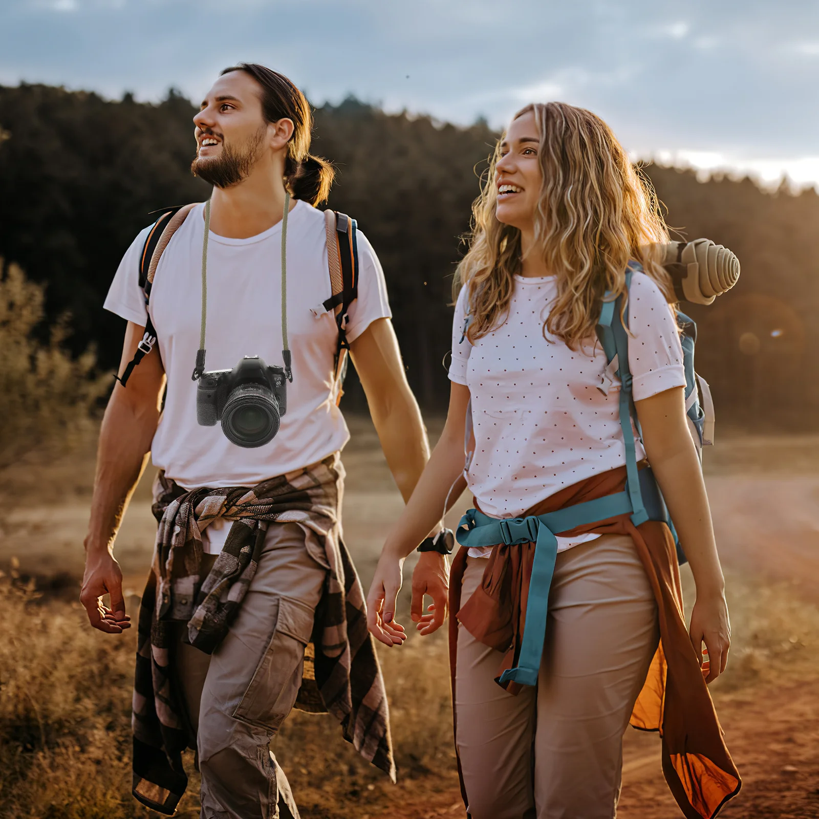 

Mountain Rope Camera Strap Soft Comfortable Crossbody Neck Strap For Dslr Camcorders Photography Accessories