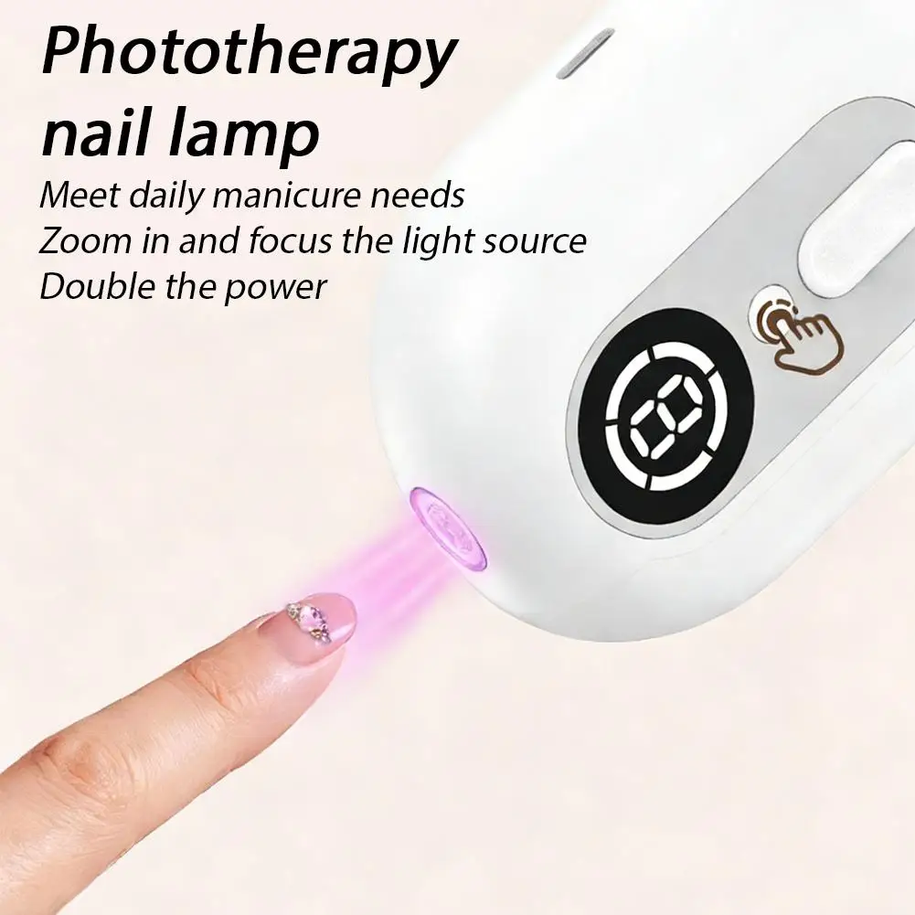 Automatic Anicure Trimmer Electric Nail Clippers With Light  for Adult & Baby Fingernail Toe Scissors Pedicure Polishing Nails