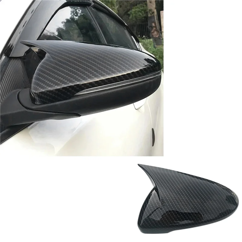 

Rearview Mirror Cover Trim for Kia Forte K3 Cerato 2019-2022 Mirror Modified Horns Shell Sticker Caps Car Styling