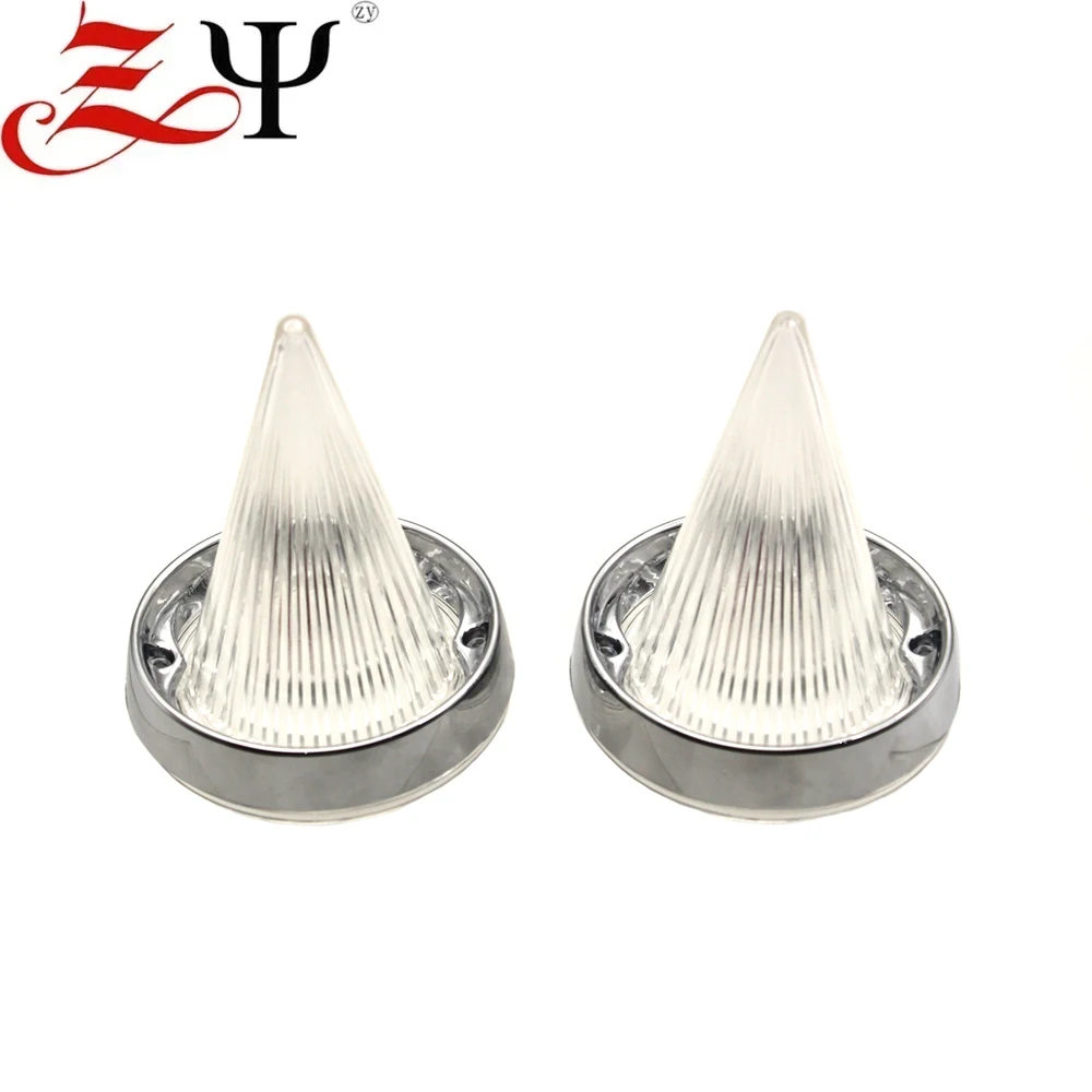 2 Stuks Voor Harley Touring Road Glijbaan Koning Electra Tour Glijbaan 1986-2021 Motorfiets Indicator Lenskap Richtingaanwijzer Lichtkap - afbeelding 1