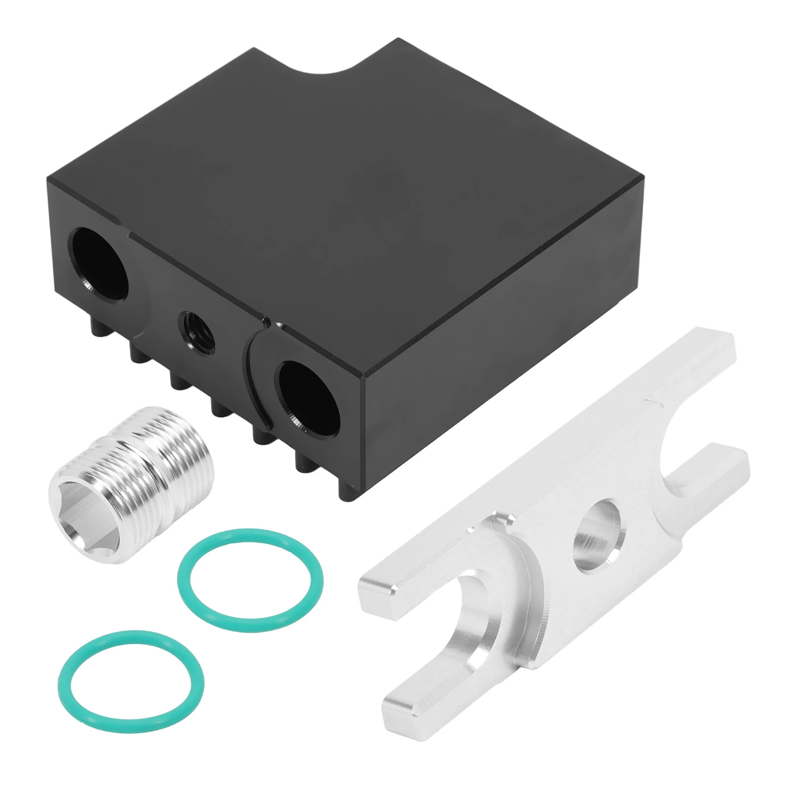 

Thermal Bypass Valve Upgrade with Billet Filter Coupler Fit for 2019-2024 Ram 6.7L Cummins Diesel with 68RFE