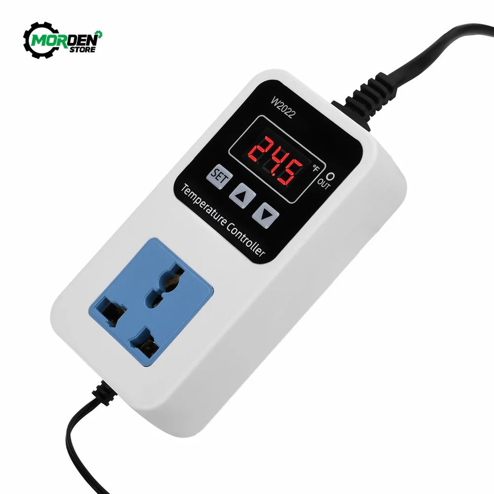 W2022 -58℉~248℉ 1500W  Thermostat Smart Digital LED Display Microcomputer Temperature Controller AC110/220V US/EU Plug