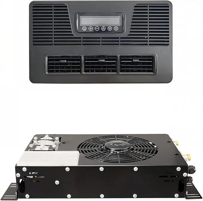 

TELCOOL Silent Hidden DC 12V Electric Air Conditioner, Universal Split 12V Air Conditioner for Campers, Trucks, Vans, Excavators