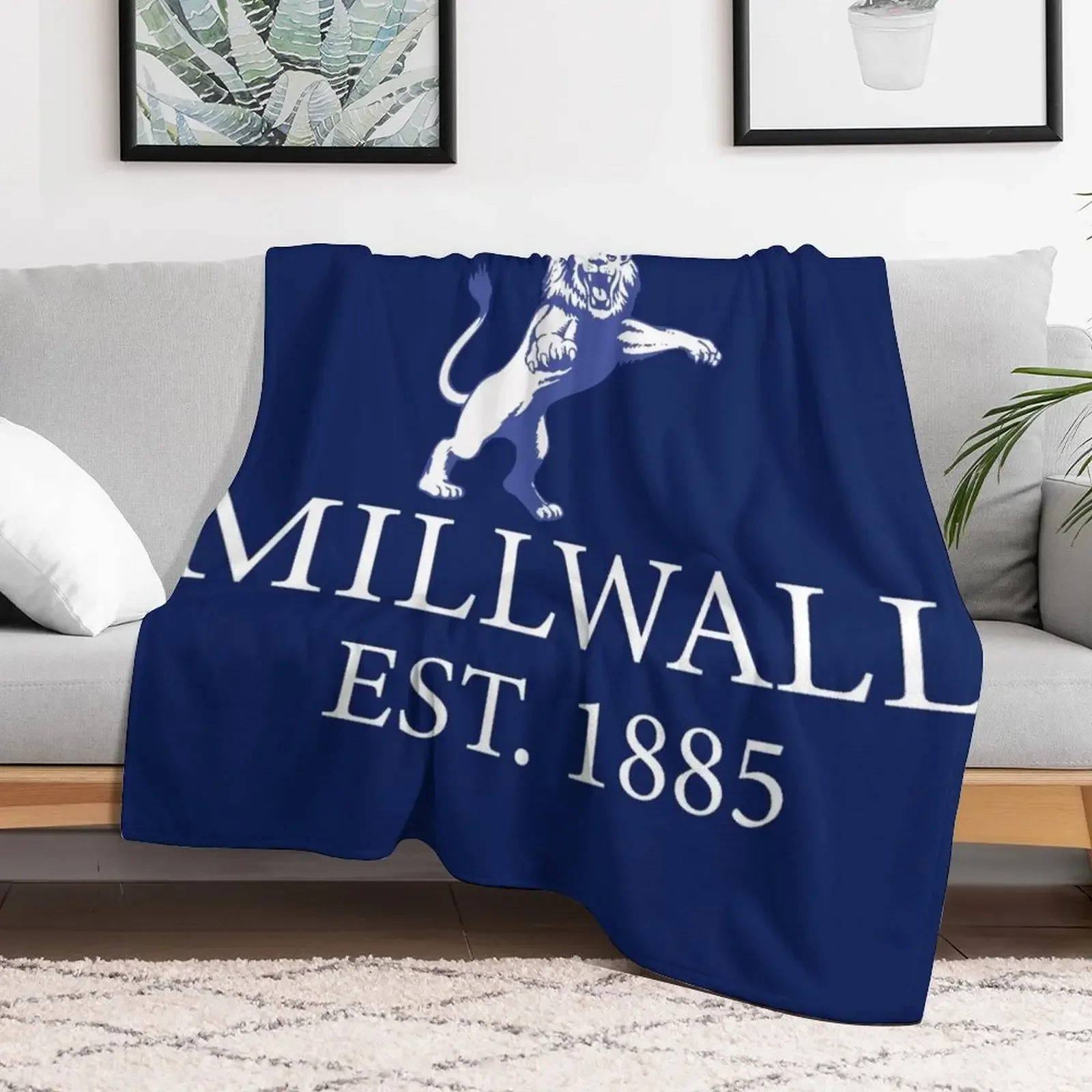 Millwall 1885 Throw Blanket Thin heavy to sleep Blankets