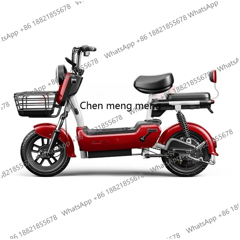 Mountain Snow Bike Lithium Battery Helps Men and Women with Variable Speed Commuting Lightweight Battery Electric Bike